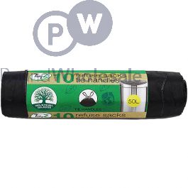 Bin Liners HEAVY DUTY Black Bin Bags Rolls Refuse Sacks 20mu Wholesale Made  in Britain Choose From Drop Down Same Day Dispatch Free Deliver 