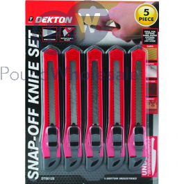 DEKTON 10PC SK5 UTILITY BLADE SET, DT60104