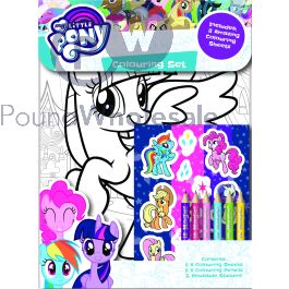 my little pony colouring set