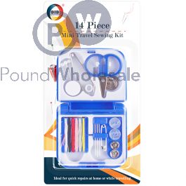 Mini Travel Sewing Kit- 14 Pieces