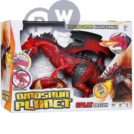 Wholesale Rc Infrared Walking Dinosaur With Light Atomisation Sound Pound Wholesale