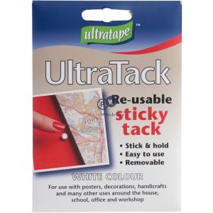 Ultratape Ultratack Reusable White Sticky Tack Cdu