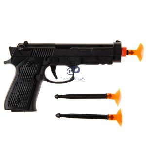 Pistol Gun & Suction Bullet Darts Play Set 4pc