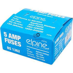 Elpine 5amp Fuses 4 Pack Cdu