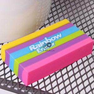 4 Rainbow Erasers