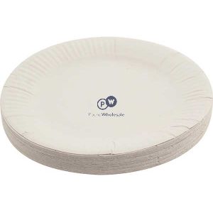 Paper Plates White 18cm 35 Pack