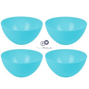 Bello Blue Plastic Bowls 500ml 4 Pack
