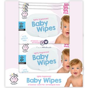 Rumbles Fragranced Baby Wipes 64 Pack Cdu