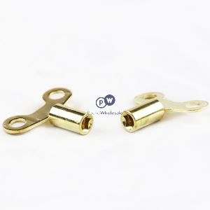 Dekton Solid Brass Radiator Keys 2 Pack