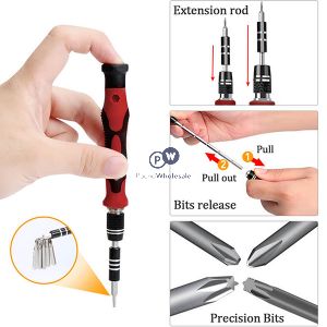 Dekton Precision Screwdriver Tool Kit 115pc