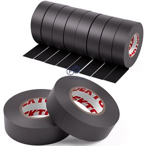 Dekton Black Flame Retardant Insulation Tape 19mm X 20m 10 Pack