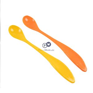 First Steps Long Handle Weaning Spoons 4 Pack Assorted Colours