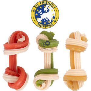 Smart Choice Meat-free Yummy Mini Knot Bones Dog Treats 12 Pack