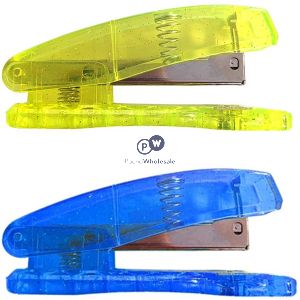 Just Stationery Metallic Stapler & 500 26/6 Staples Set