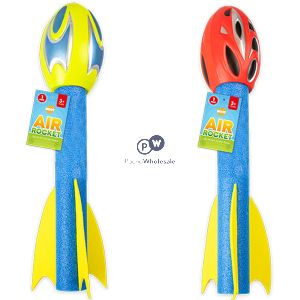 Hoot Air Rocket Throw Toy Cdu Assorted Colours