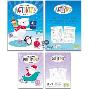 Festive Wonderland Christmas Activity Books 3 Pack